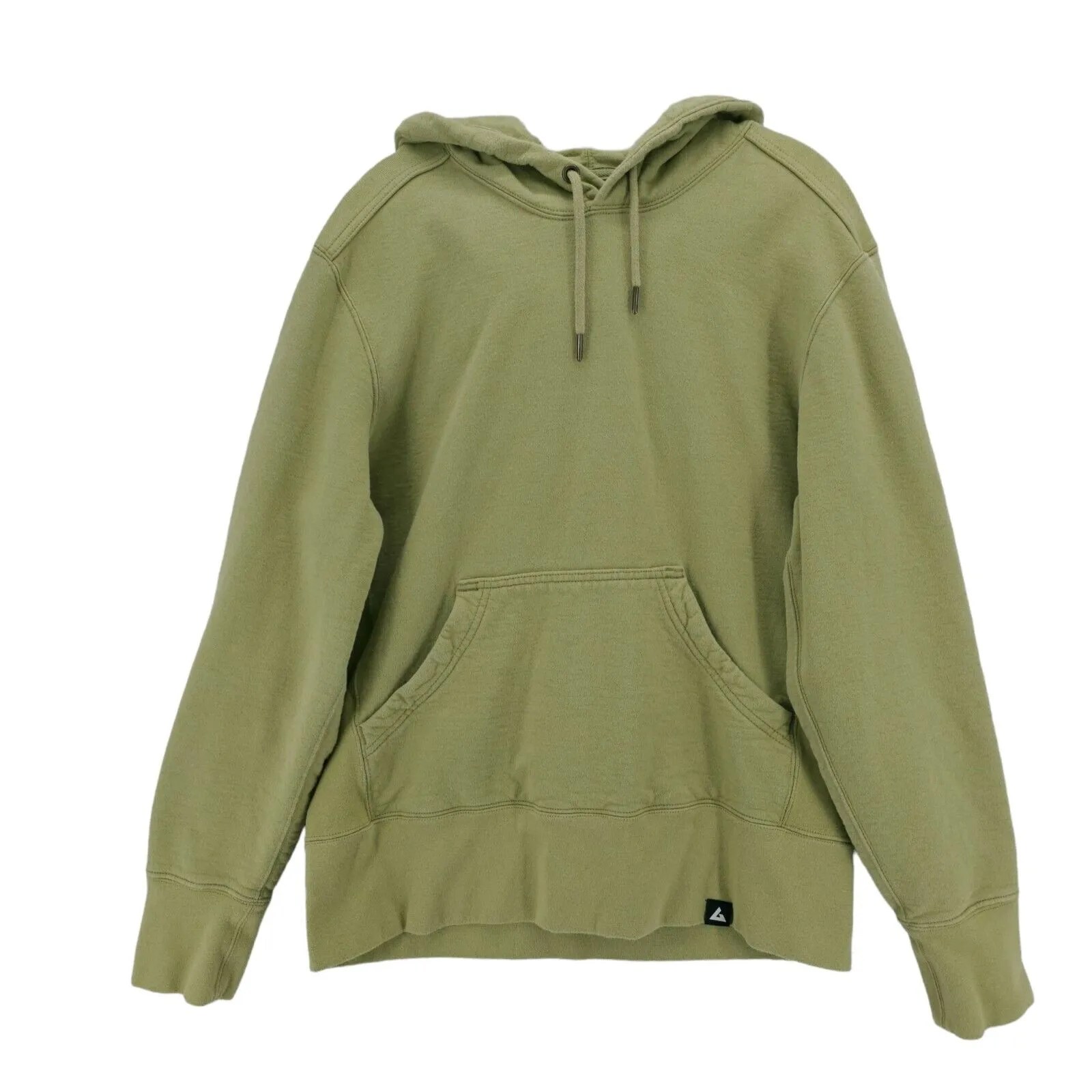 AMERICAN GIANT Classic Full Zip Hoodie Pale Sage Green Heavyweight Fleece LARGE