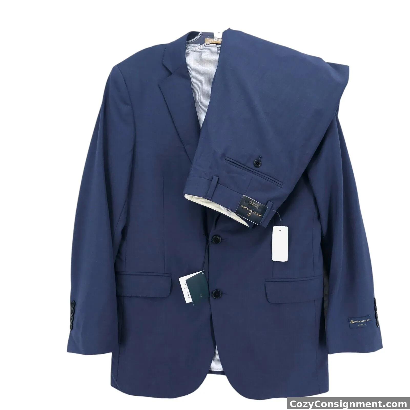 NWT BROOKS BROTHERS Explorer Regent Fit Suit Wool Blend 38R Jacket 32x32 Pants