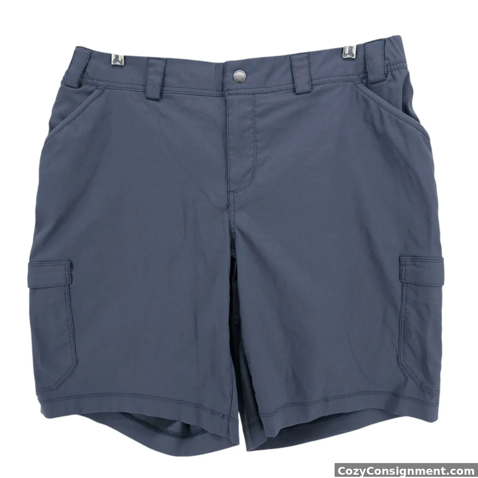 NWT DULUTH TRADING Women's Plus Dry on the Fly 10" Shorts Ink Blue Size 16W