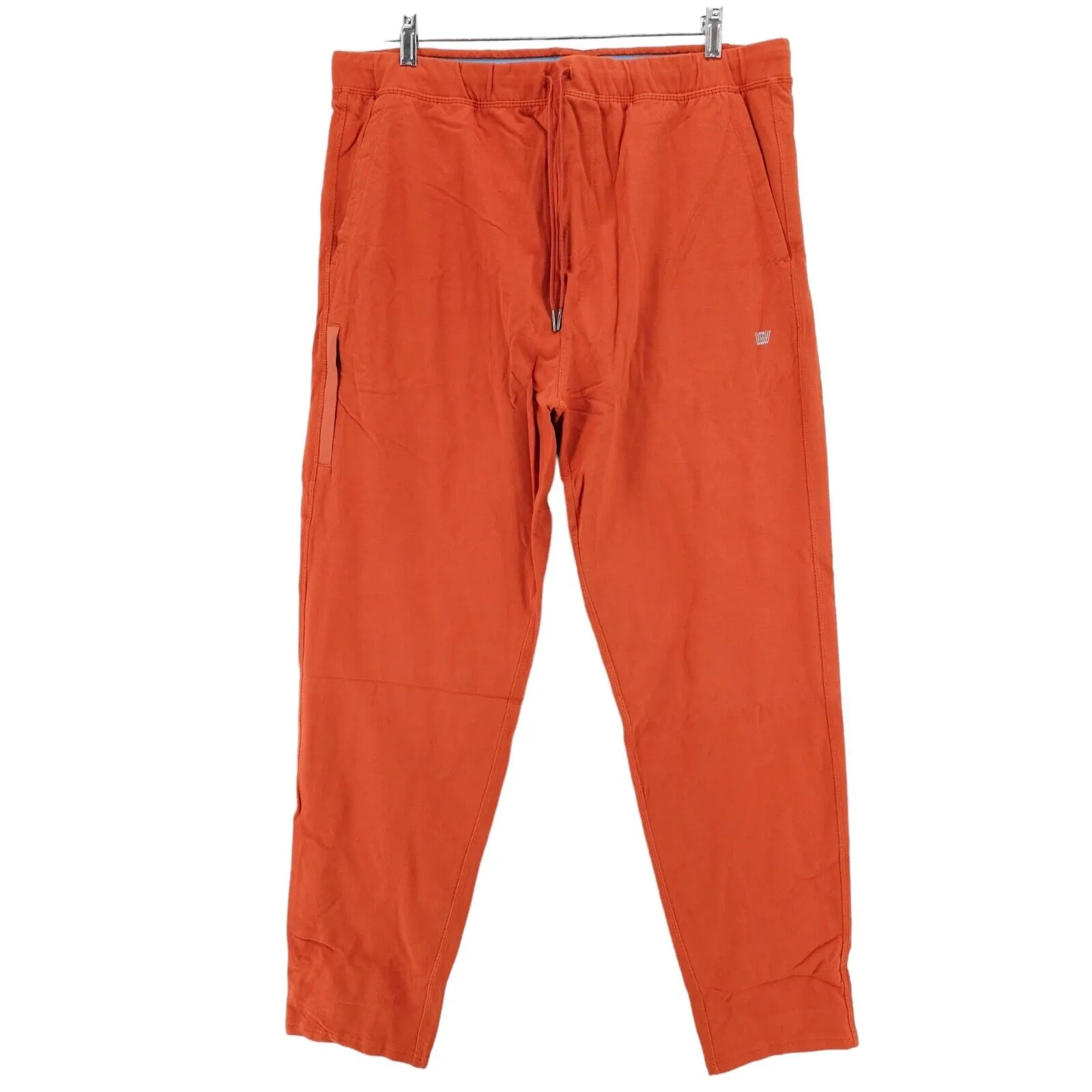 MACK WELDON Ace Sweatpants RUST Orange Drawstring Stretch Pockets NWOT Size XXL