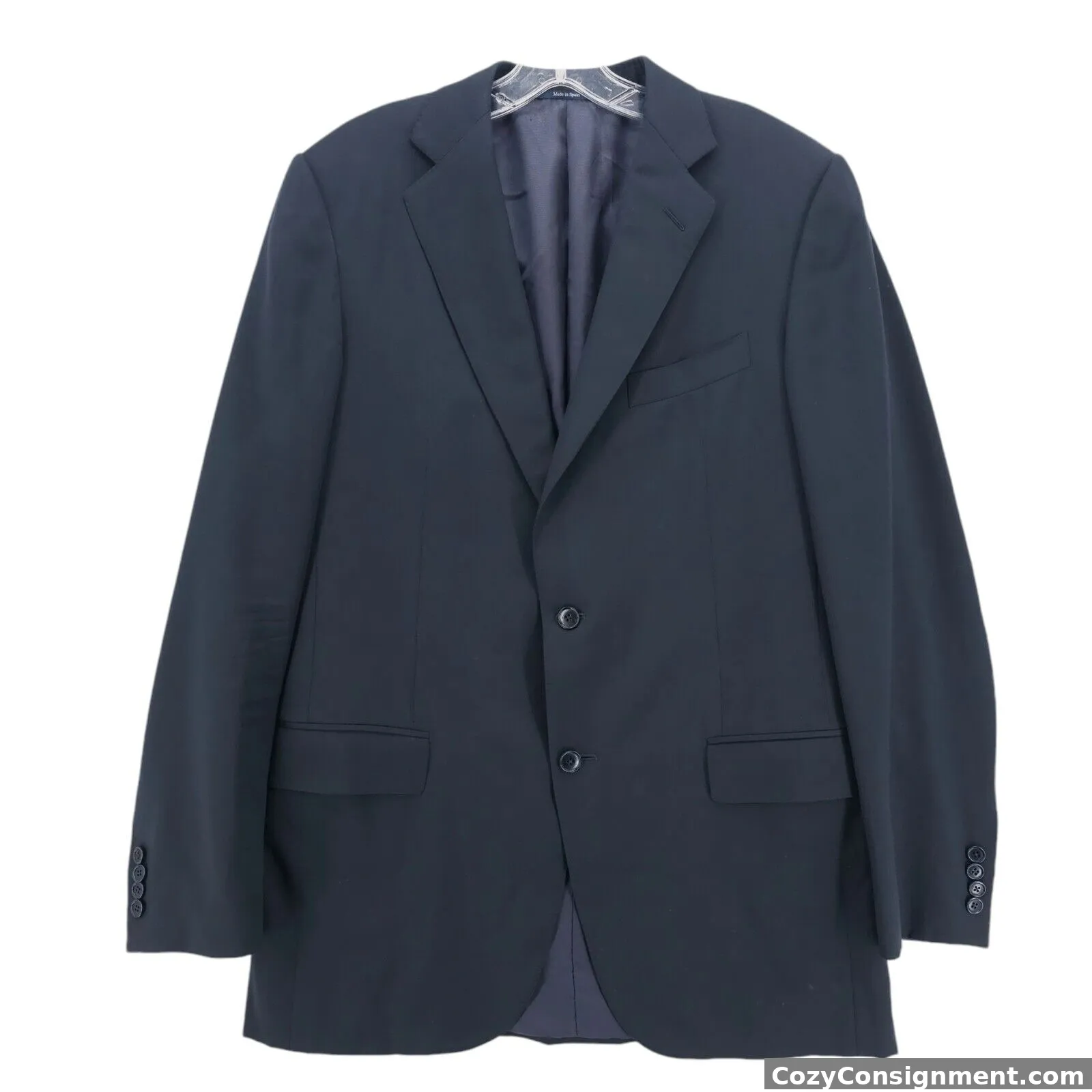 Ermenegildo Zegna Multiseason Blazer Jacket Very Dark Blue Est. Size 40 L?