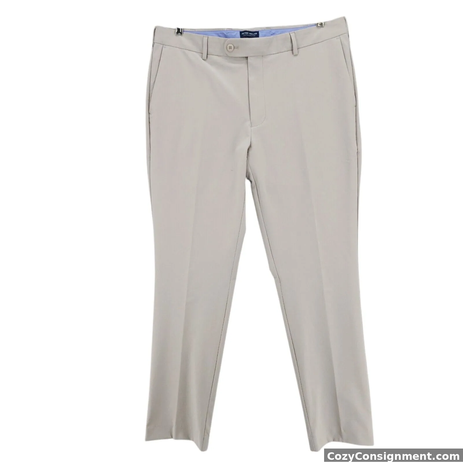 PETER MILLAR Surge Performance Trousers Pants OAT Beige Size 36x30