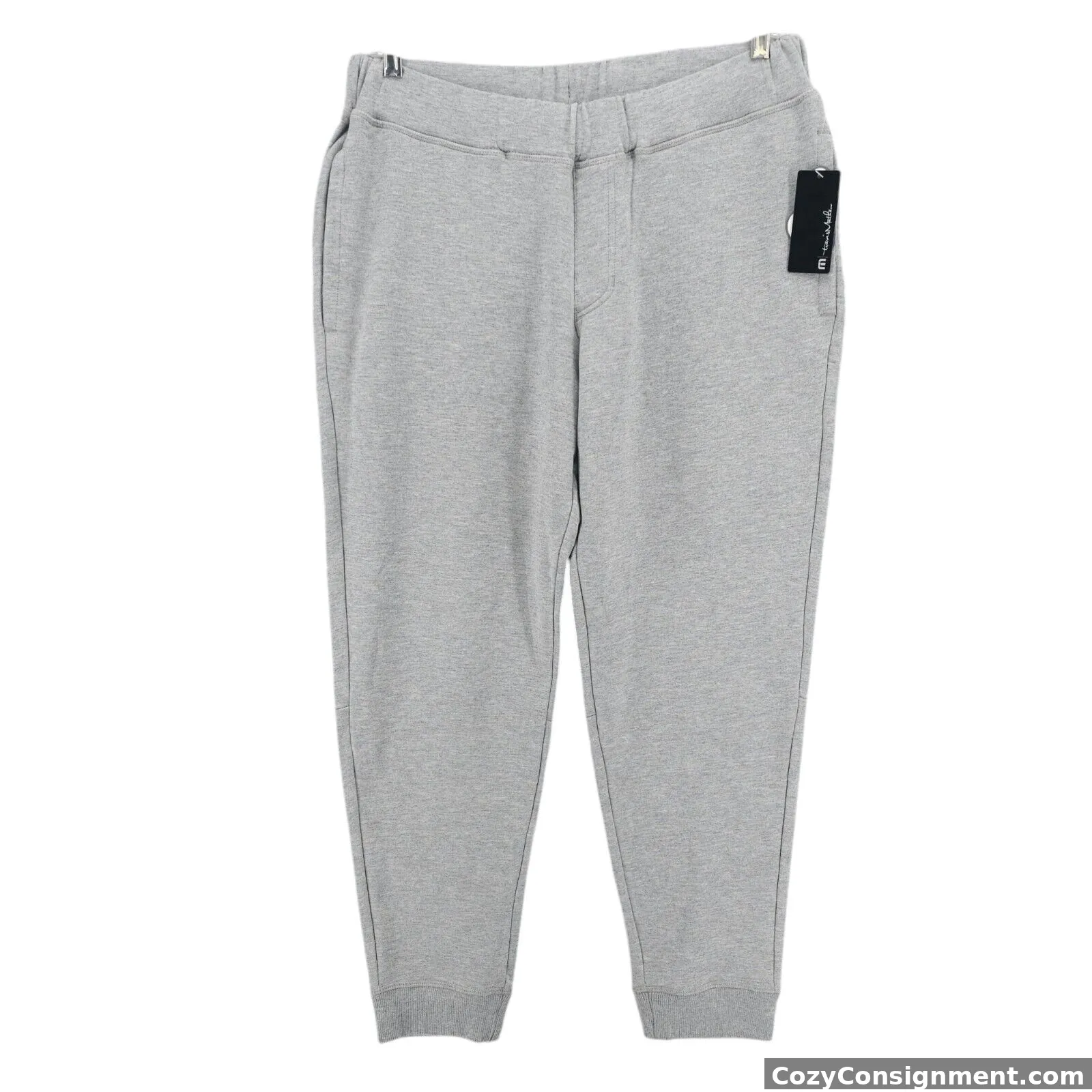 TRAVIS MATHEW Cloud Pant Gray Heather Joggers Sweatpants Men's MEDIUM