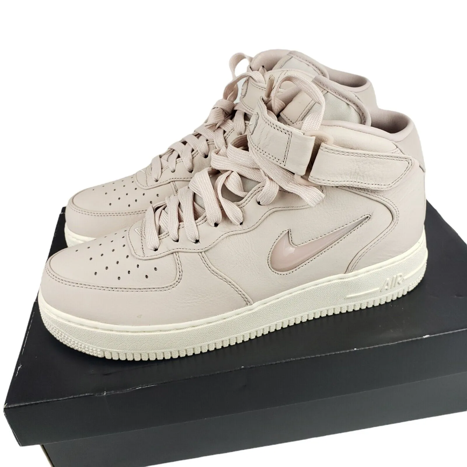 Nike Air Force 1 Mid Retro PRM Silt Red Sail Sneakers 941913-600 Size 10