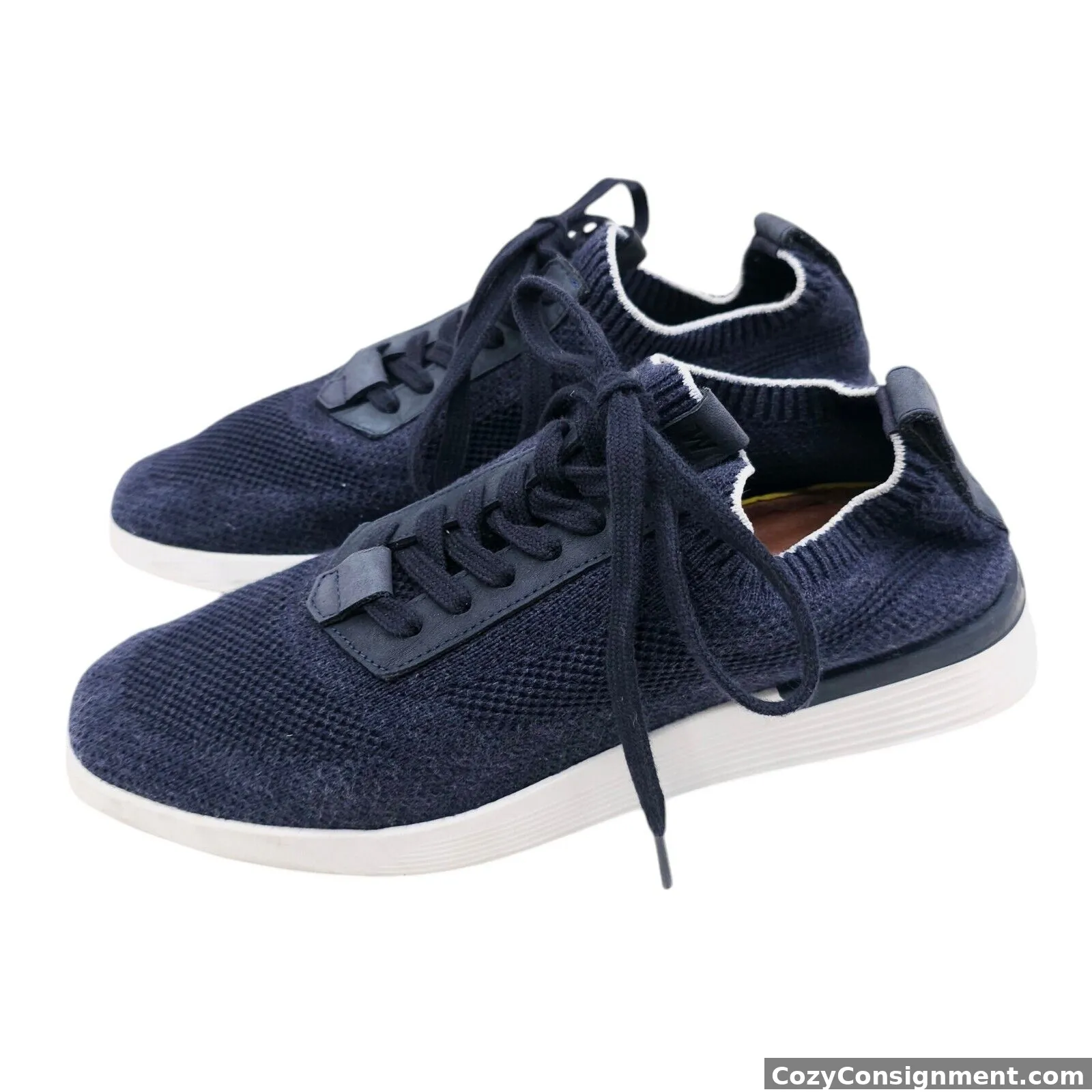 WOLF AND SHEPHERD Blue SupremeKnit Trainer Sneakers Est. Size 8