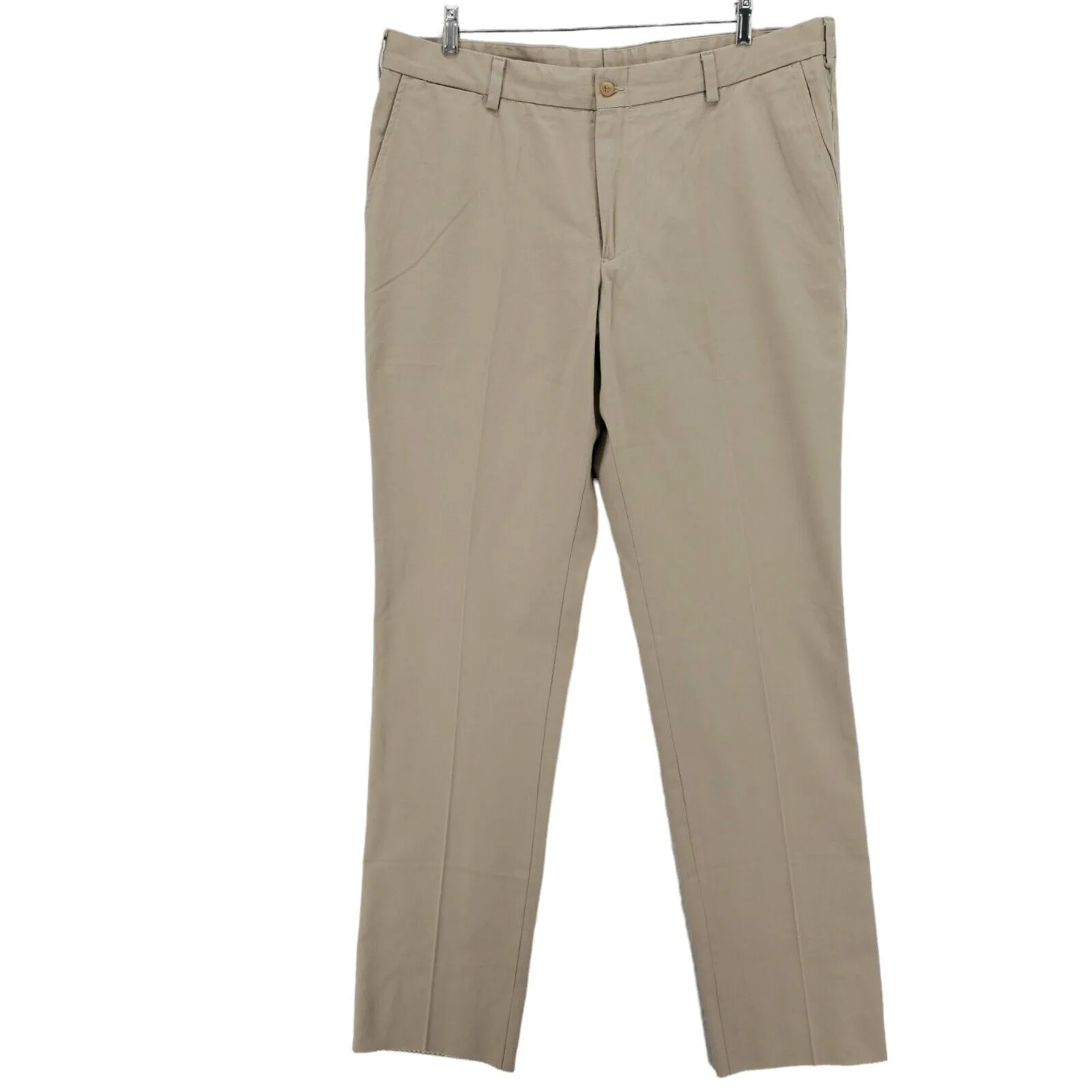 NWT Bills Khakis M3 Plain Front Trim Fit Twill Cotton Pants Size 42 UNHEMMED