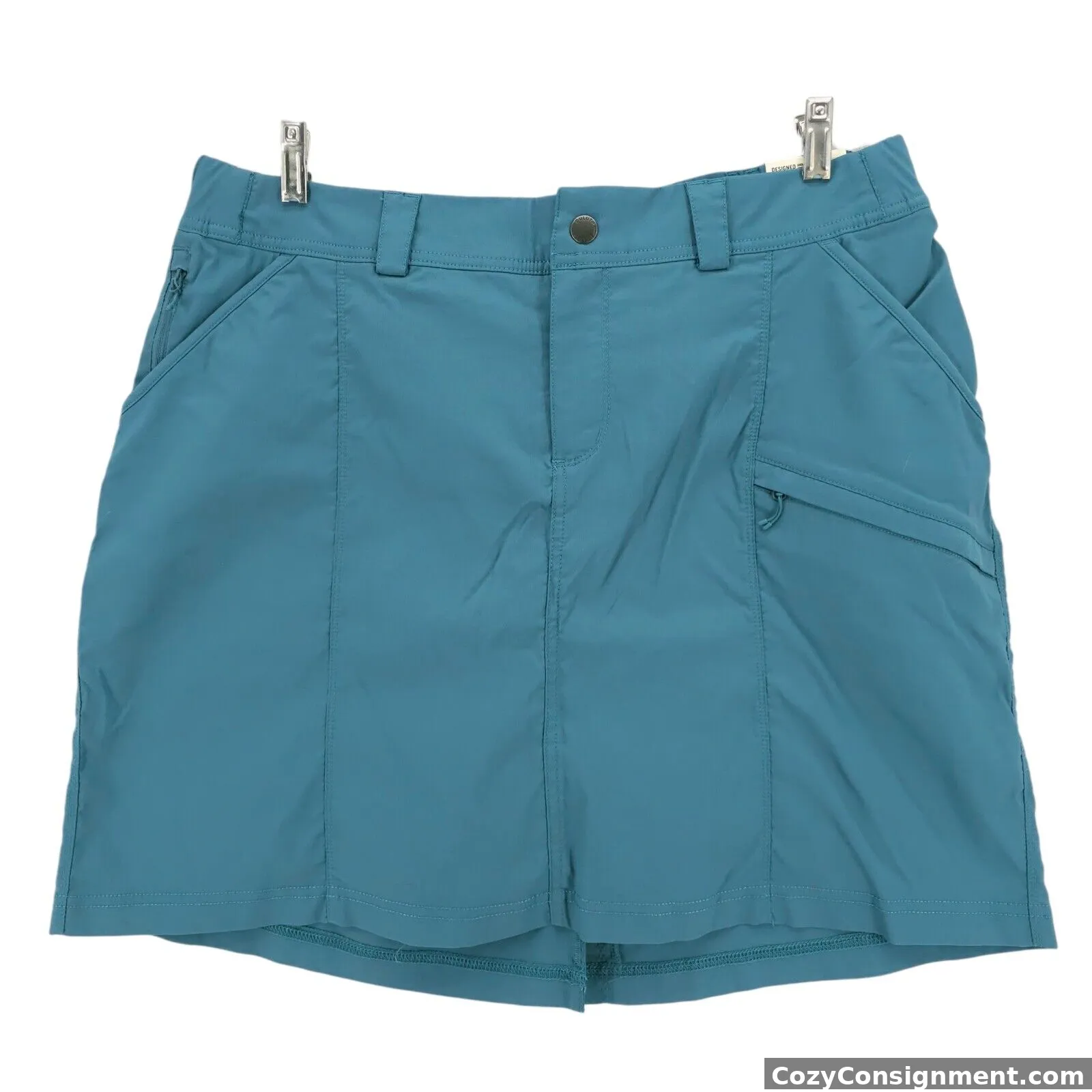 NWT DULUTH TRADING Blue Women's Plus Dry on the Fly Skort Size 16W