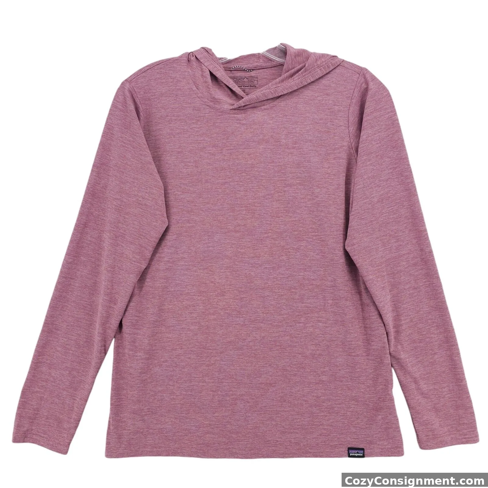 PATAGONIA Women's Capilene Cool Daily Hoody Light Evening Mauve X-Dye SMALL