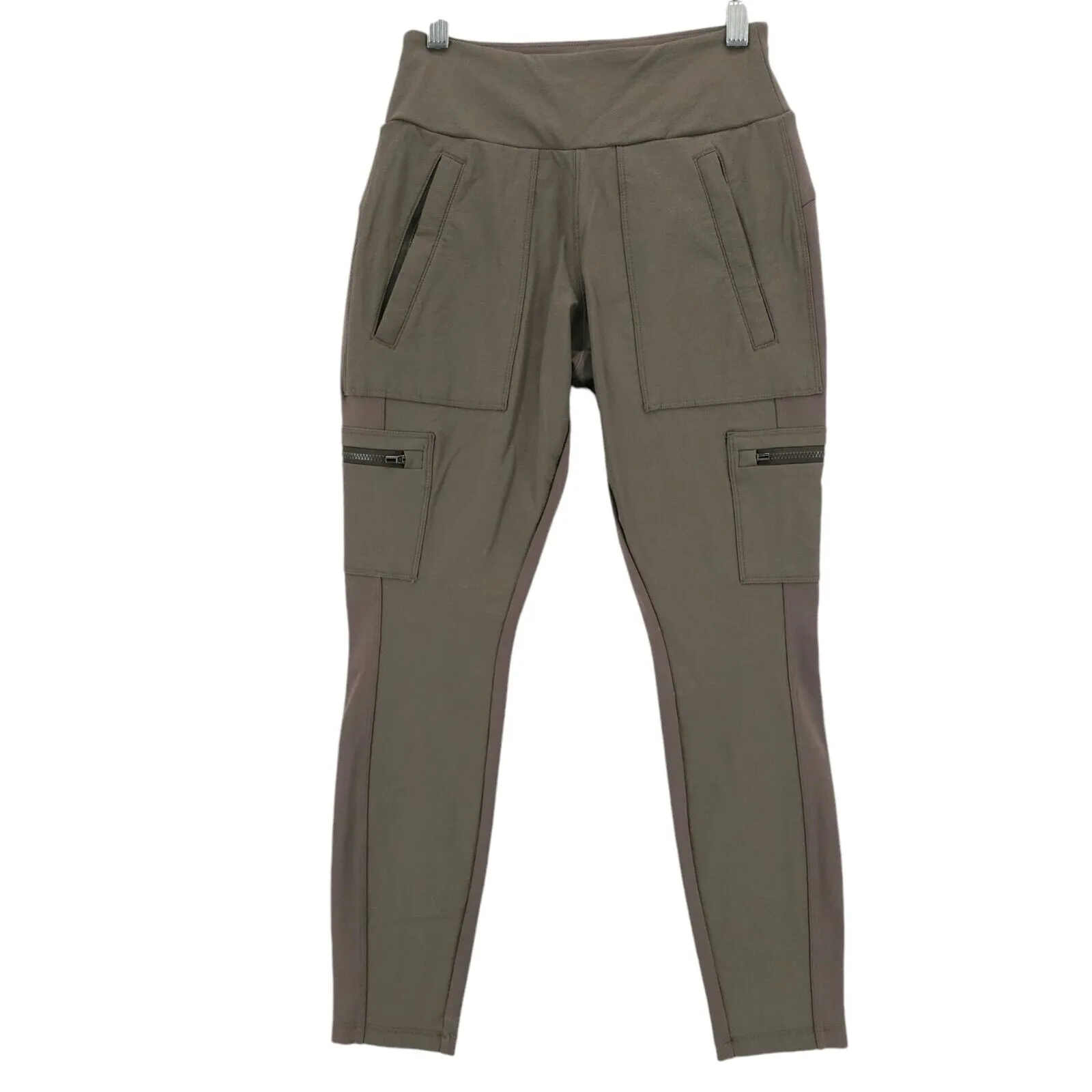 ATHLETA Headlands Hybrid Cargo Pant Brown 353474 Casual Travel Hiking 0 PETITE