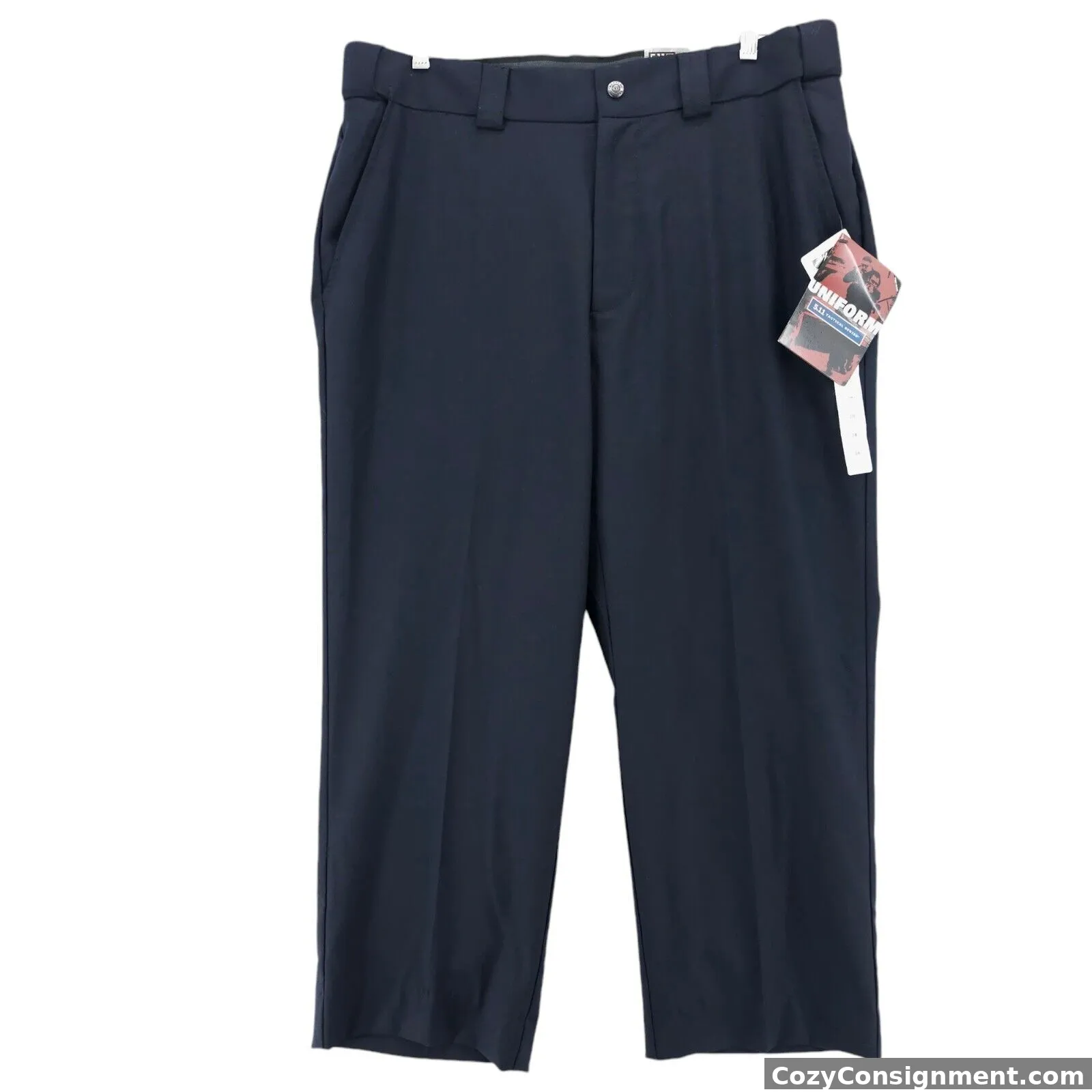 511 TACTICAL 44061 Class A Uniform Pants Midnight Blue Poly Wool SZ 38 - HEMMED!